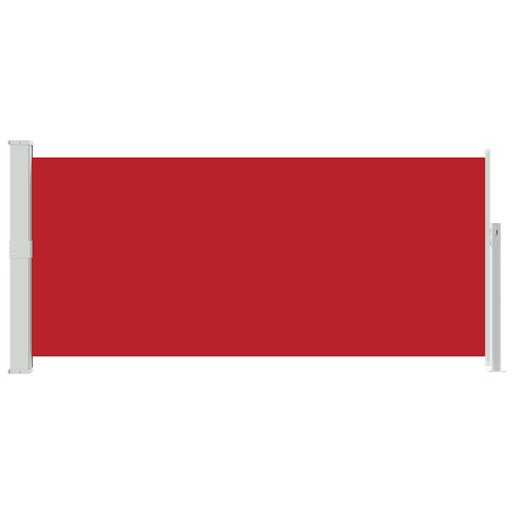 Retractable Side Awning 140 x 300 cm Red