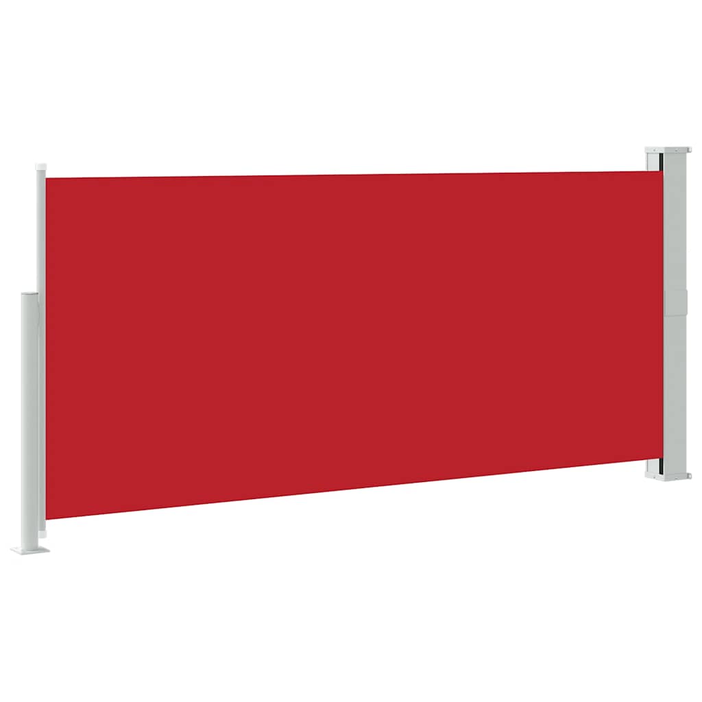 Retractable Side Awning 140 x 300 cm Red