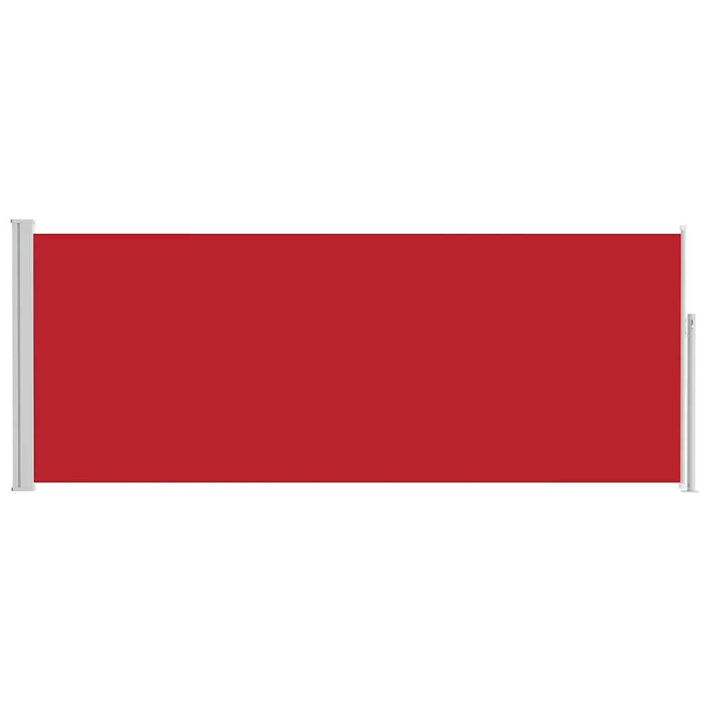 Retractable Side Awning 117x314 cm Red