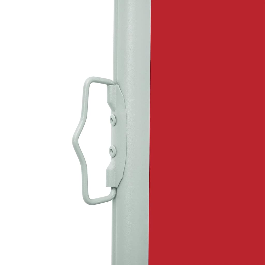 Retractable Side Awning 117x314 cm Red