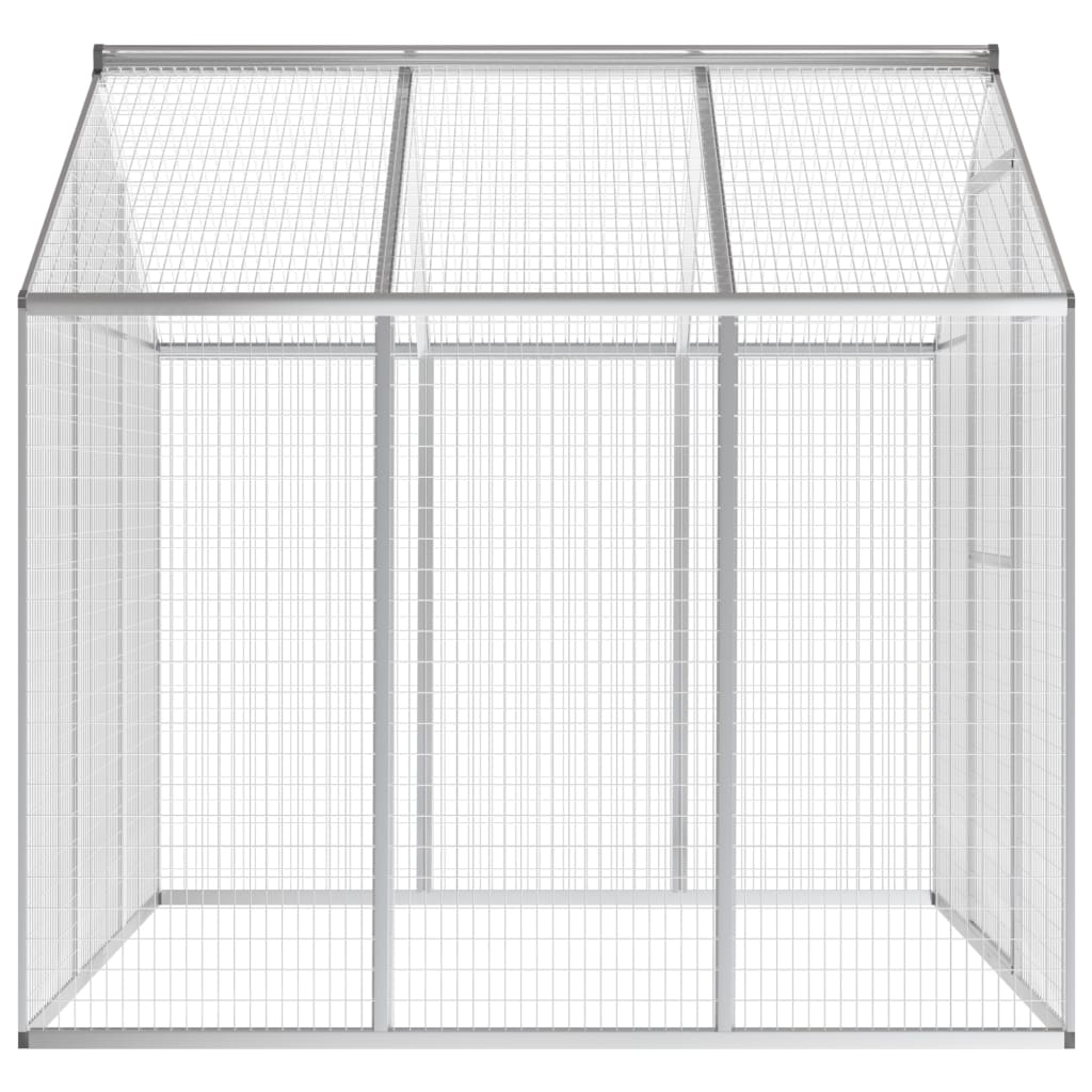 vidaXL Outdoor Aviary Aluminium 183x178x194 cm