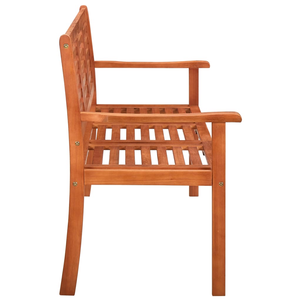 Bench | Natural Brown | Solid Eucalyptus Wood | Large | Durable