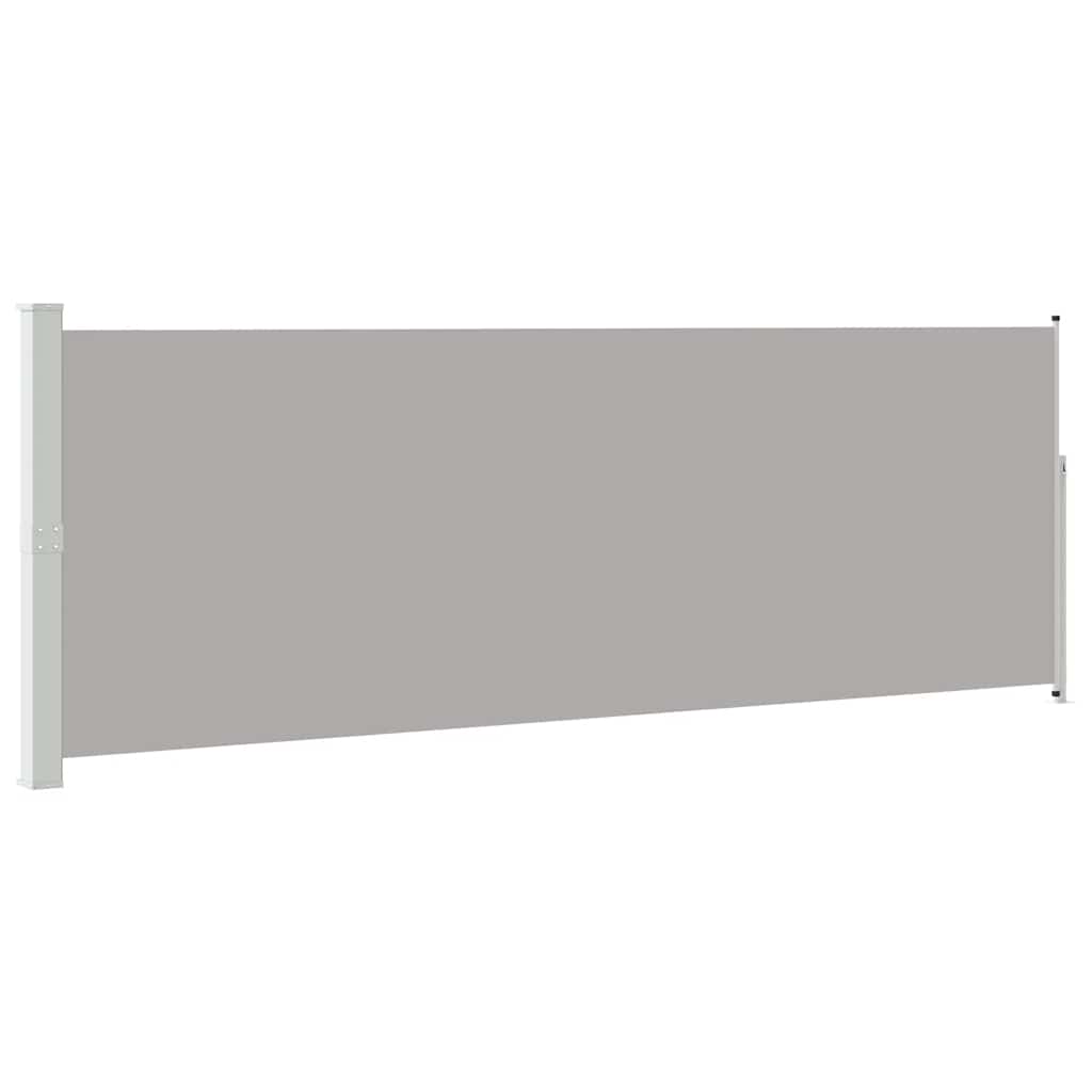Side Awning | Grey | Steel frame, 100% polyester fabric with PU coating
