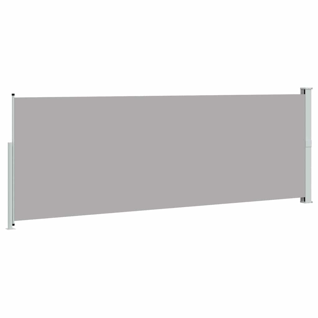 Side Awning | Grey | Steel frame, 100% polyester fabric with PU coating