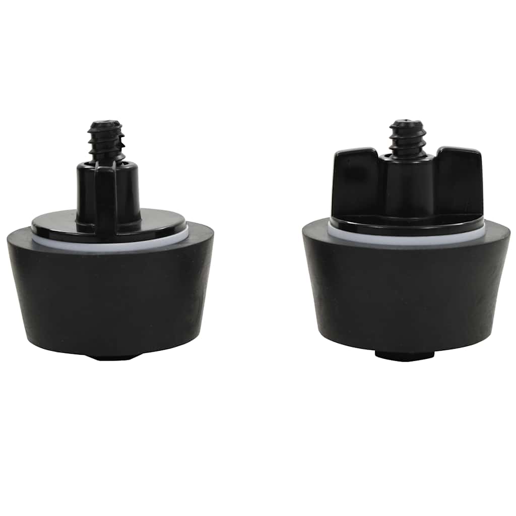 91747 vidaXL Pool Winter Gizzmo Bottle with 2 Winter Plugs HDPE