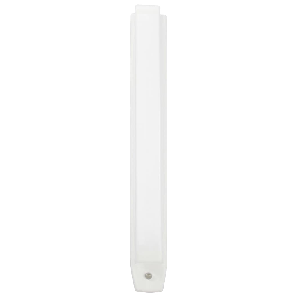 vidaXL Wall-mounted Urinal Privacy Screen Ceramic White