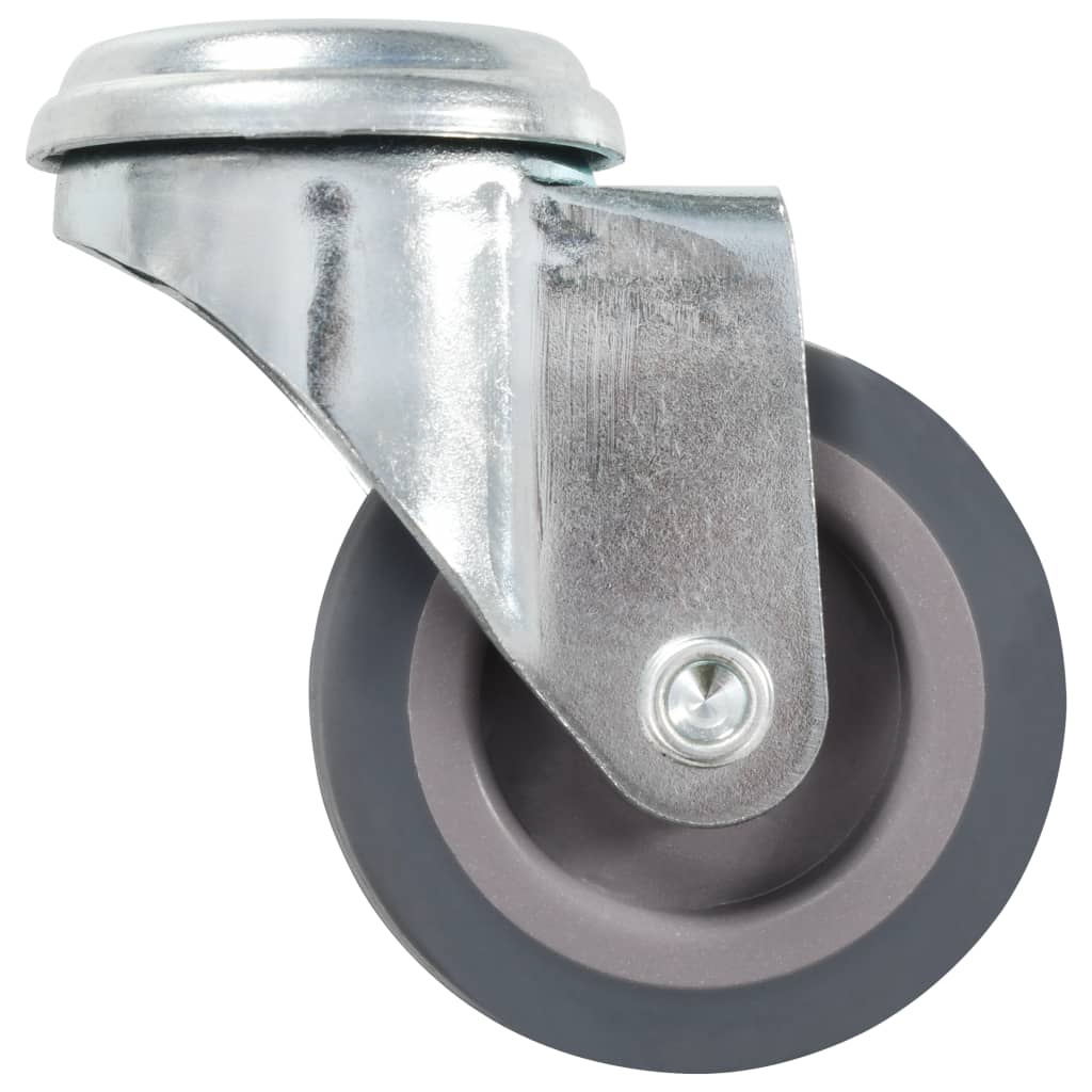 Bolt Hole Swivel Casters 4 pcs 50 mm