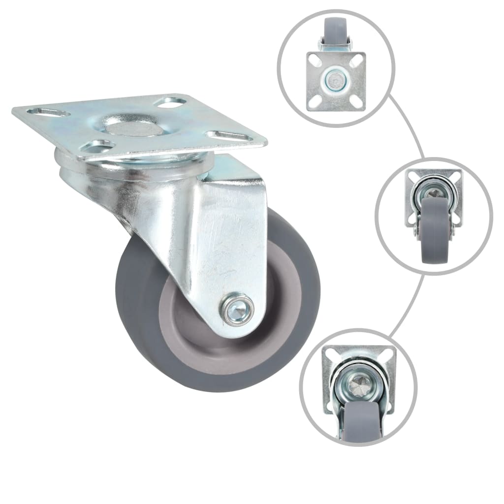 Swivel Casters 12 pcs 50 mm