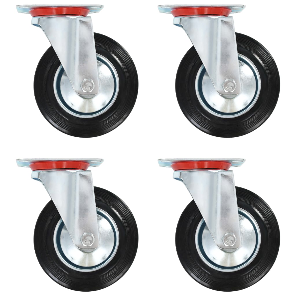 Swivel Casters 4 pcs 160 mm