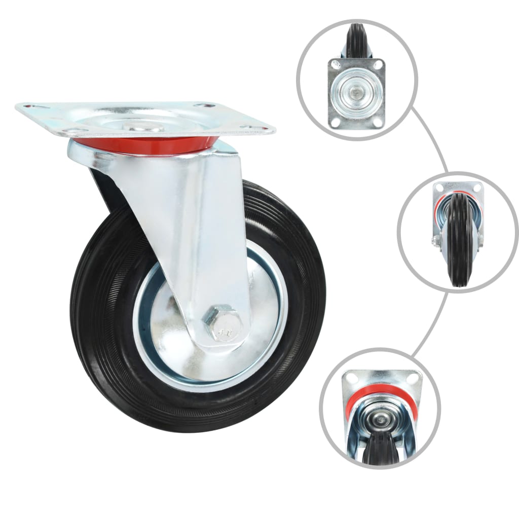 Swivel Casters 4 pcs 160 mm