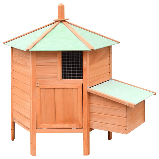 Chicken Coop | Brown and green