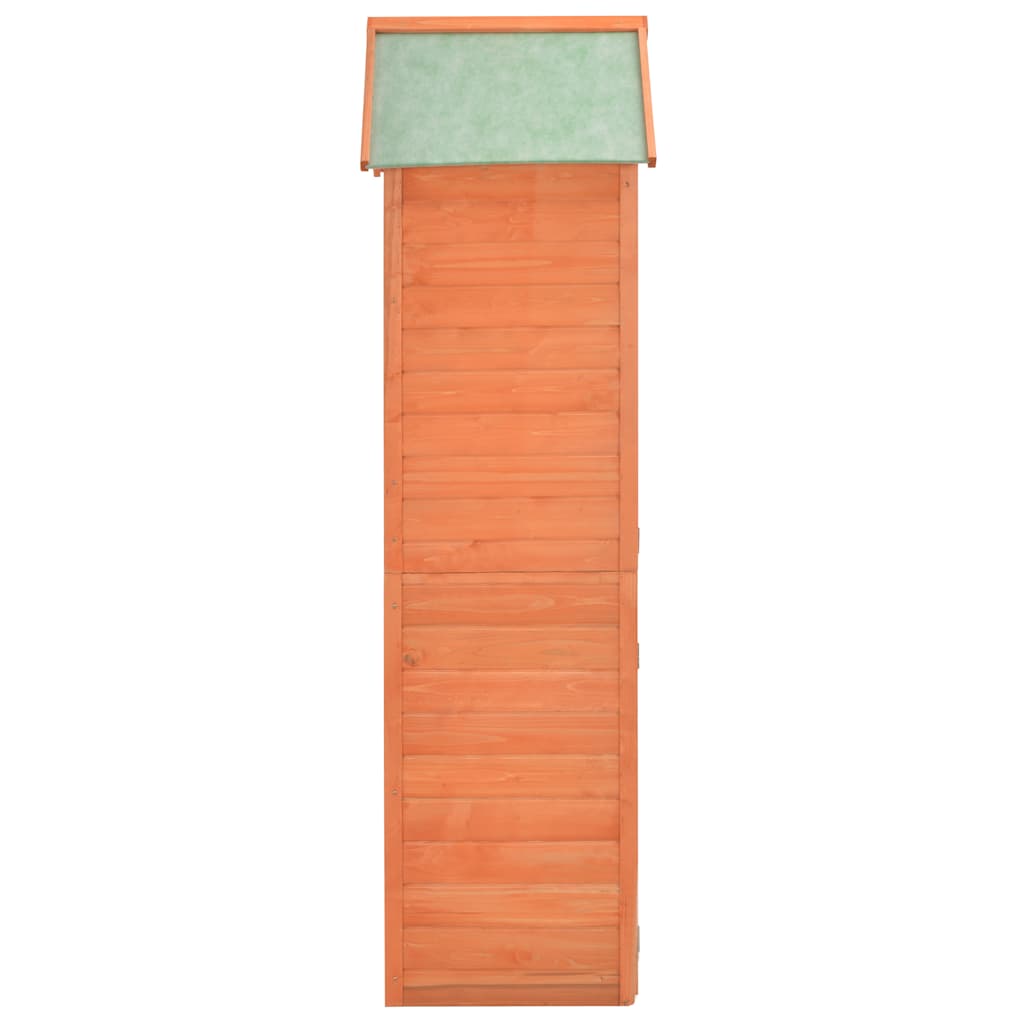 Garden Storage Shed 71x60x213 cm Wood