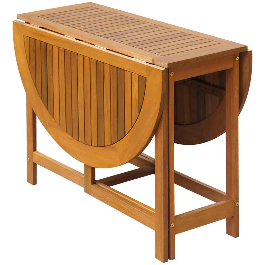 45594 vidaXL 5 Piece Folding Outdoor Dining Set Solid Acacia Wood