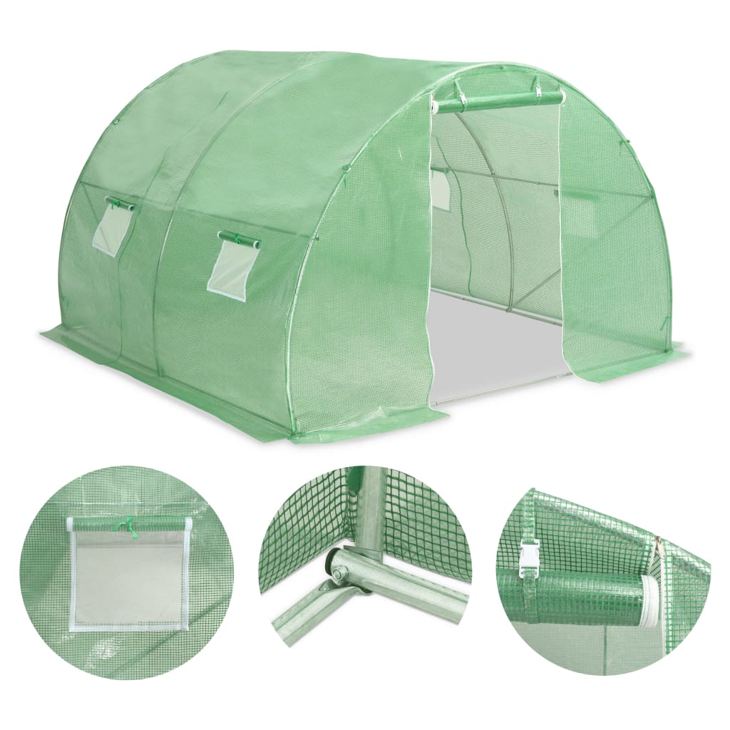 vidaXL Greenhouse 9m² 300x300x200 cm