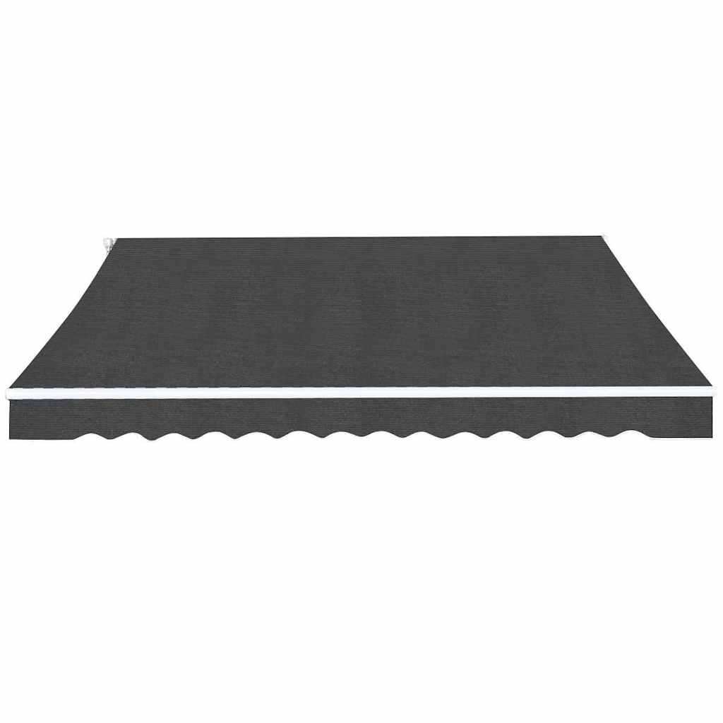 Manual Awning 4 x 3 m Anthracite 100% Polyester