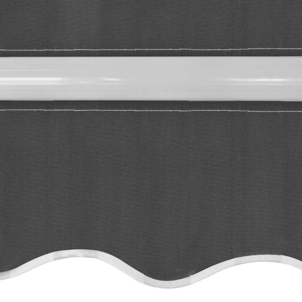 Manual Awning 4 x 3 m Anthracite 100% Polyester