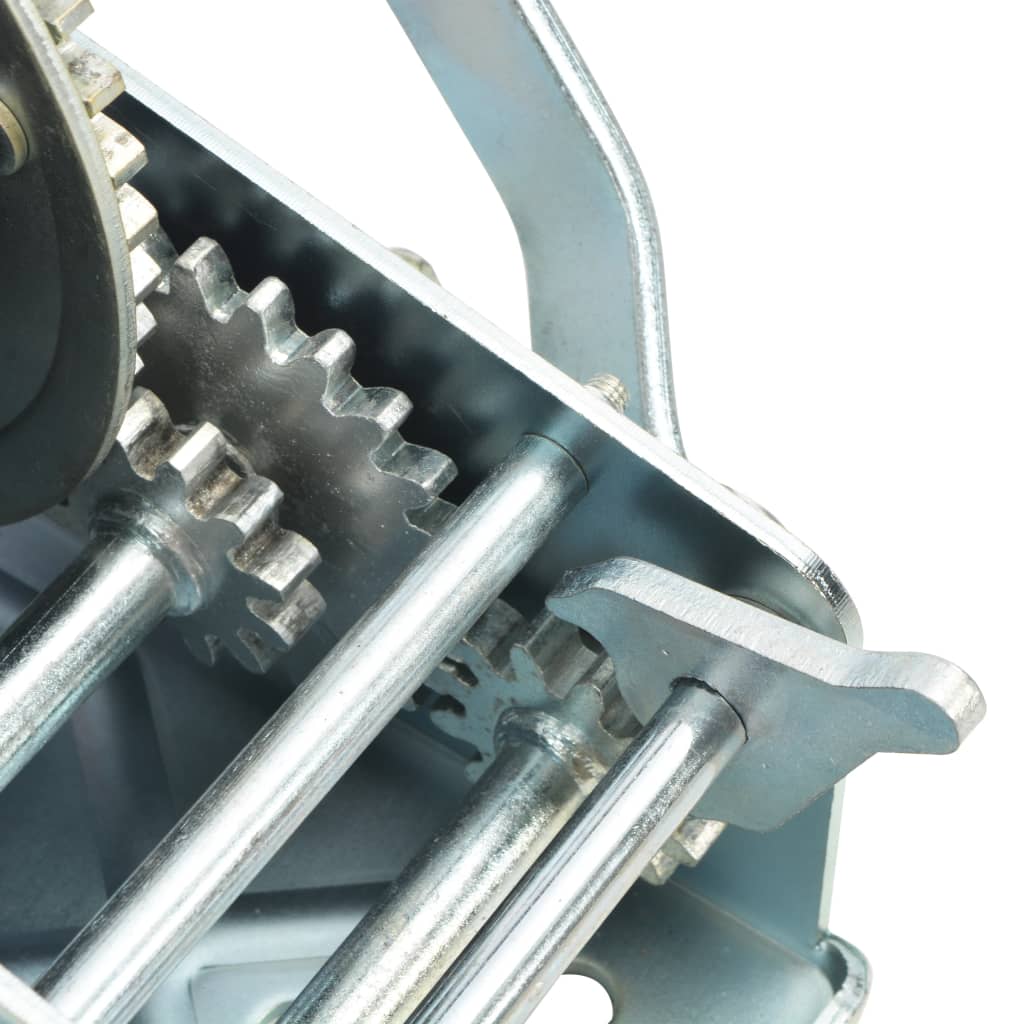 vidaXL Hand Winch with Strap 1587 kg
