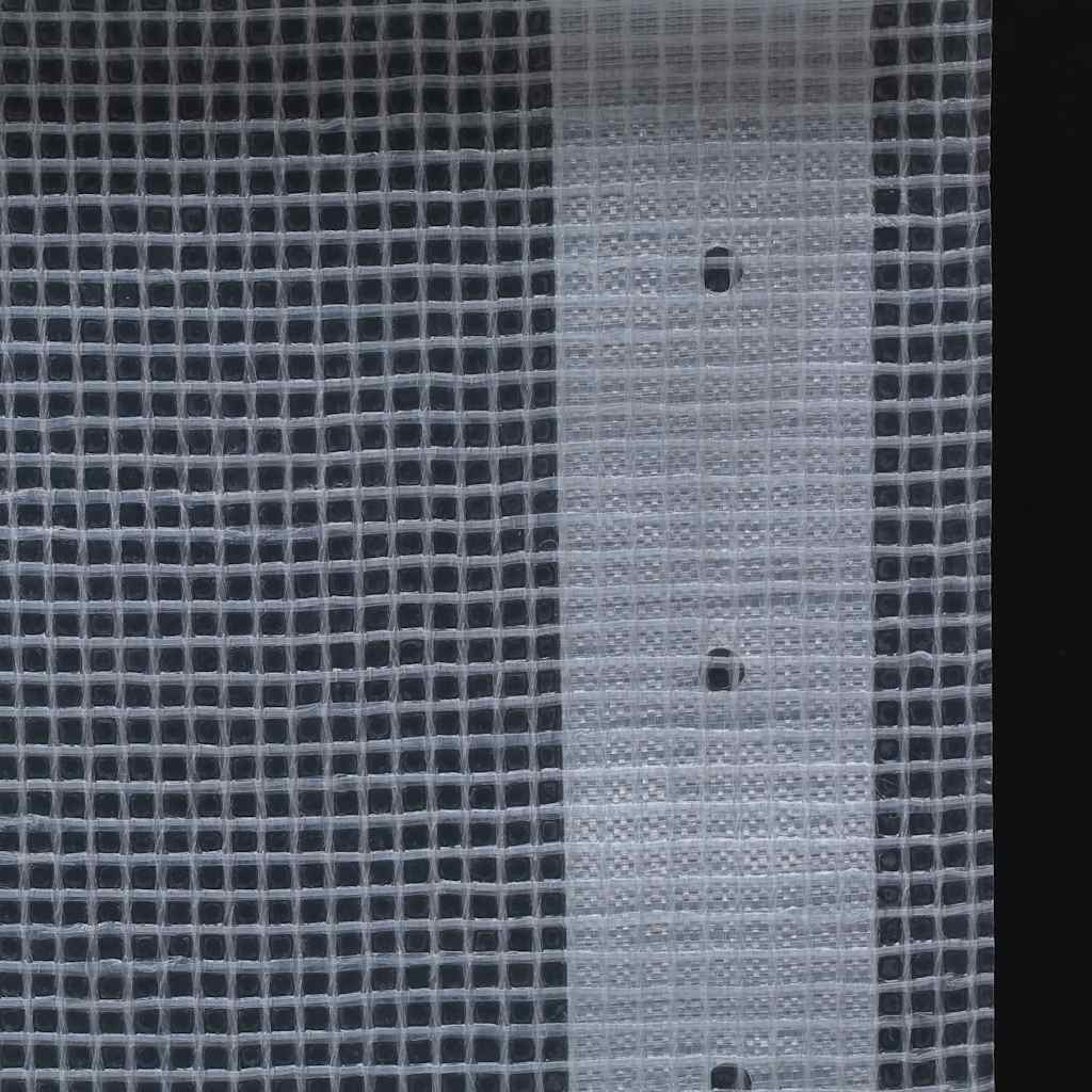 45546 vidaXL Leno Tarpaulin 260 g/m² 2x5 m White