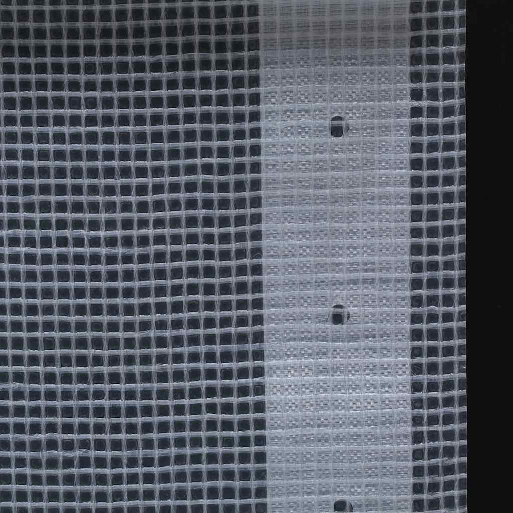 45547 vidaXL Leno Tarpaulin 260 g/m² 2x6 m White