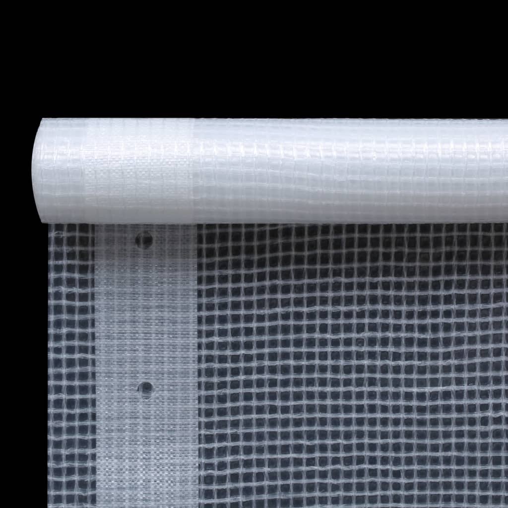 45555 vidaXL Leno Tarpaulin 260 g/m² 3x6 m White