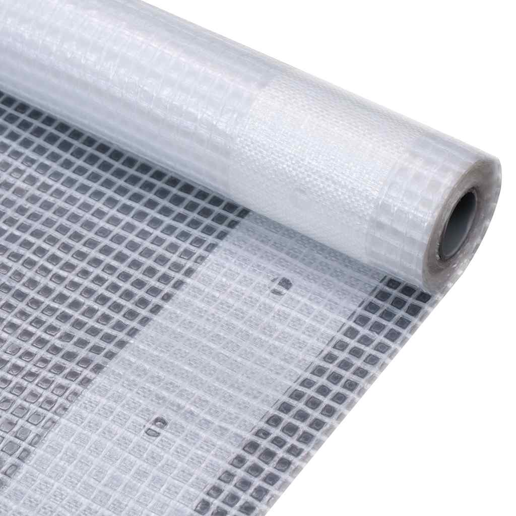 45561 vidaXL Leno Tarpaulin 260 g/m² 4x4 m White
