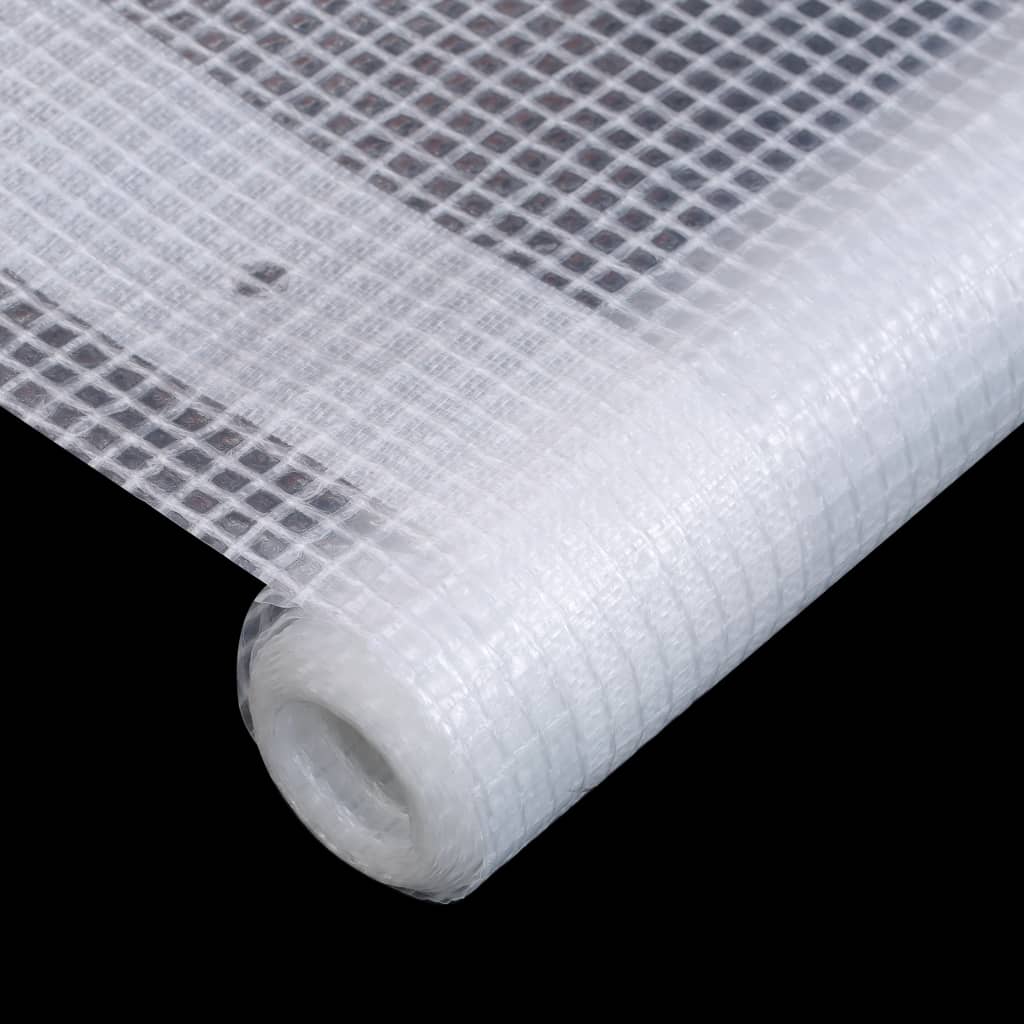 45565 vidaXL Leno Tarpaulin 260 g/m² 4x10 m White