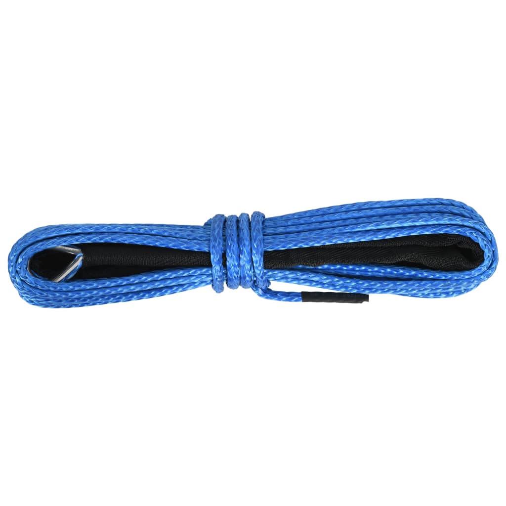 vidaXL Winch Rope Blue 5 mm x 9 m