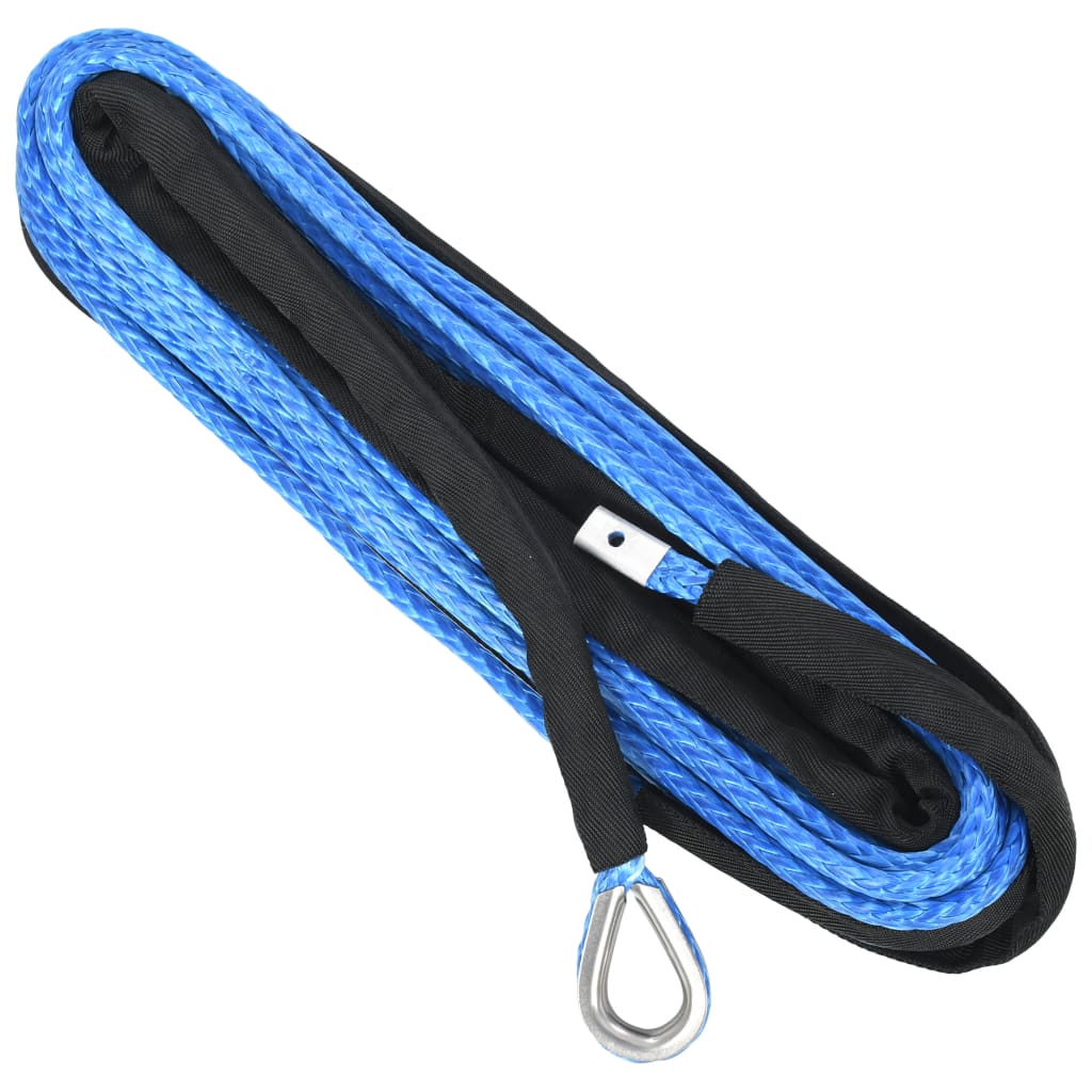 vidaXL Winch Rope Blue 9 mm x 26 m