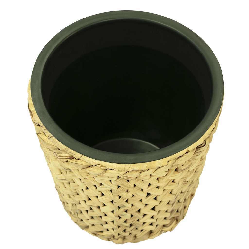 247344 vidaXL 4 Piece Bathroom Set Water Hyacinth