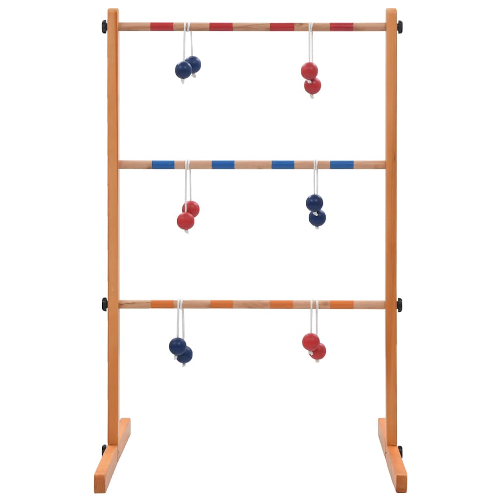 91805 vidaXL Golf Spin Ladder Wood