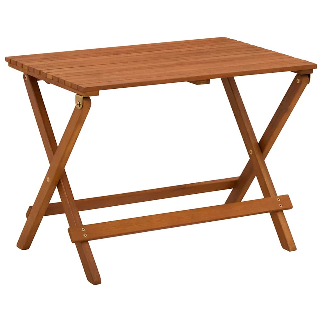 4 Piece Outdoor Dining Set for Children Solid Eucalyptus Wood