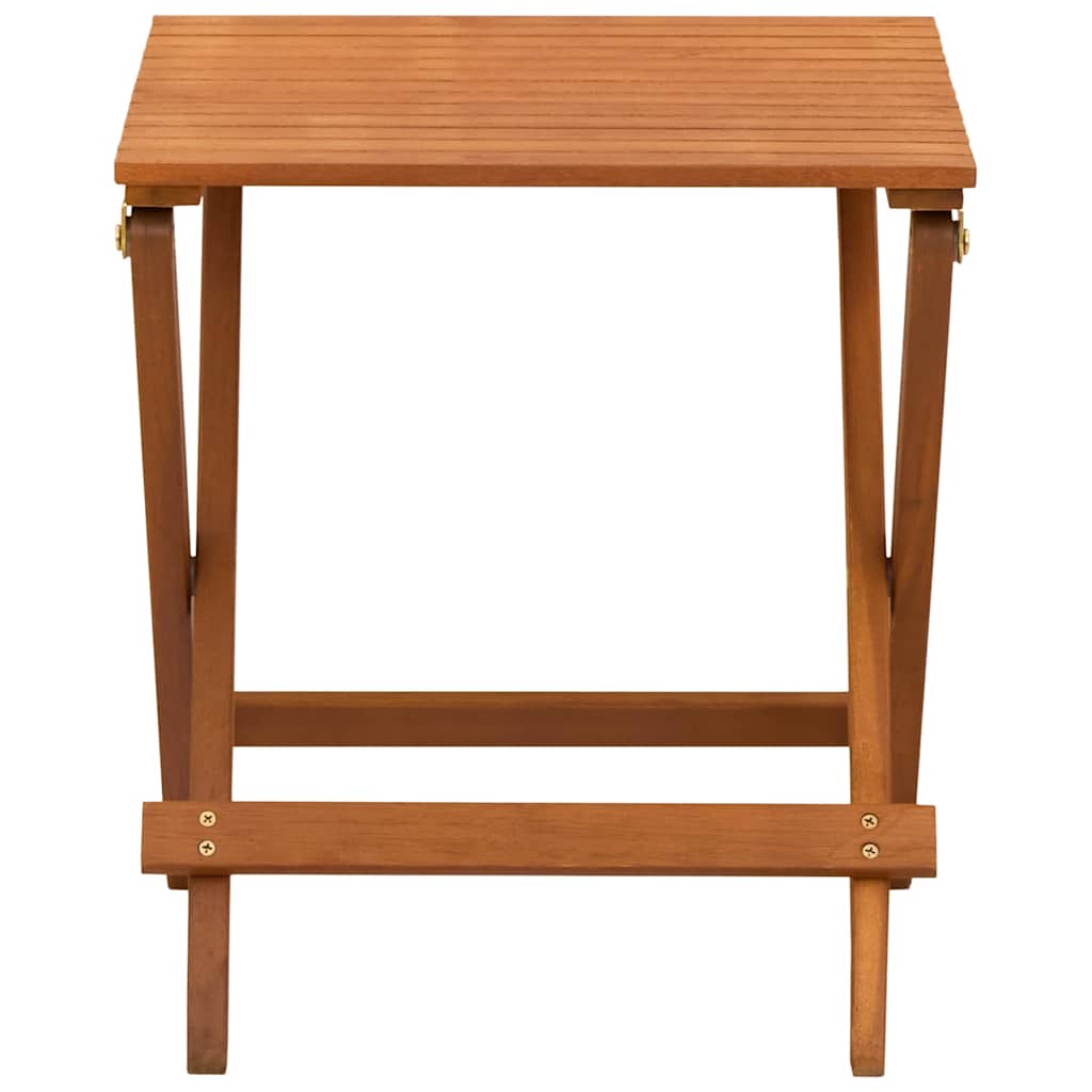 Bistro Set | Brown | Solid eucalyptus wood with an oil finish | Small