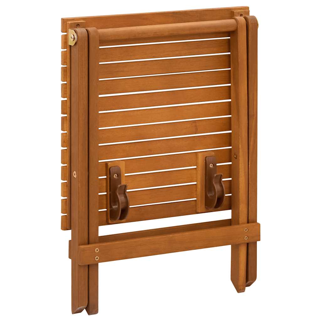 Bistro Set | Brown | Solid eucalyptus wood with an oil finish | Small