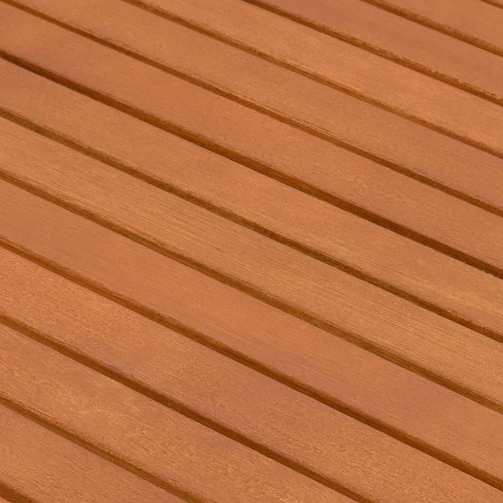 Bistro Set | Brown | Solid eucalyptus wood with an oil finish | Small