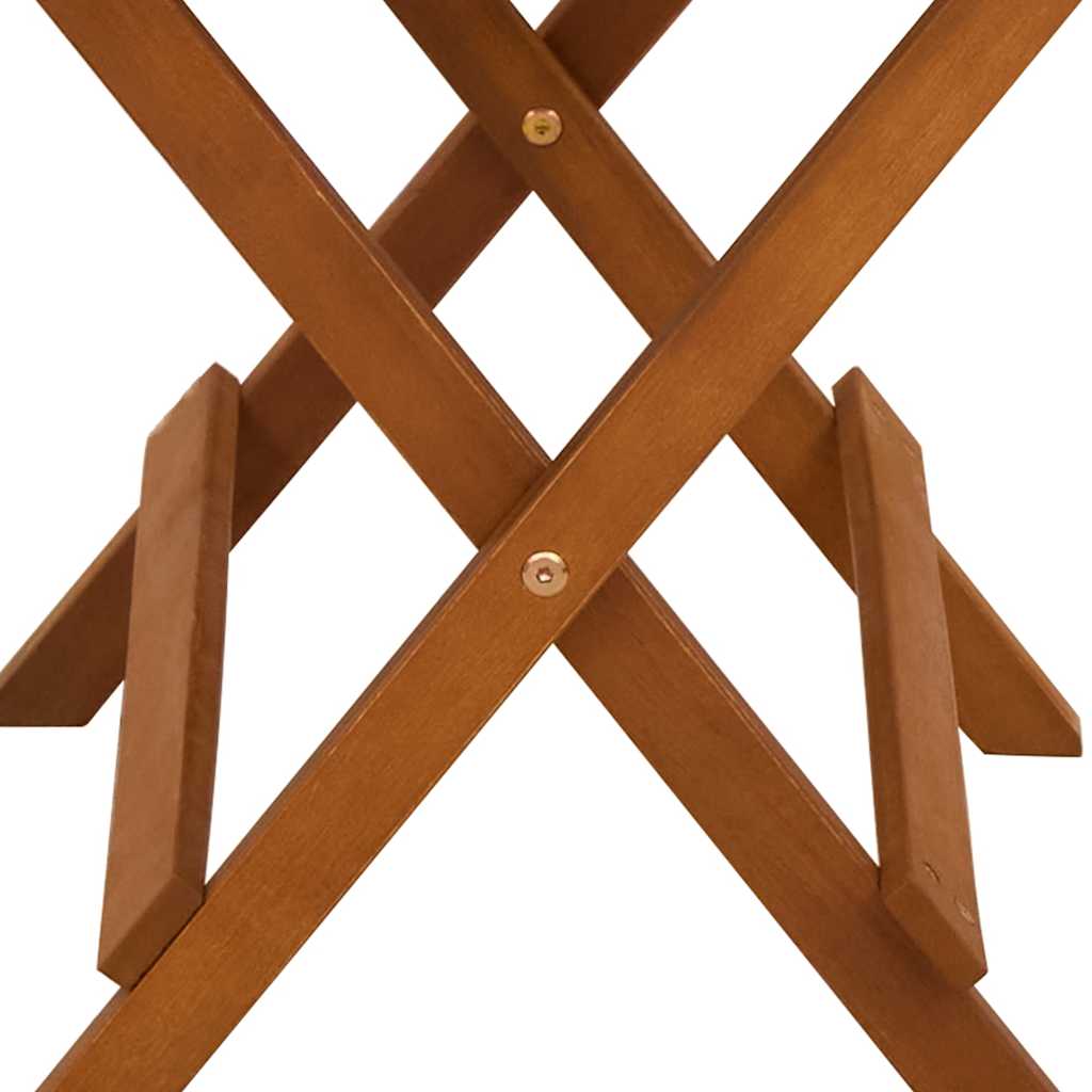 Bistro Set | Brown | Solid eucalyptus wood with an oil finish | Small