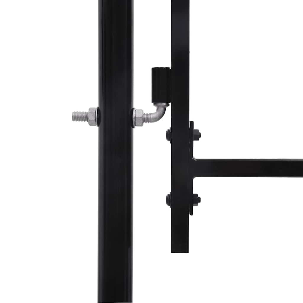 144358 vidaXL Door Fence Gate "BOXTEL" with Spear Top 100x75 cm