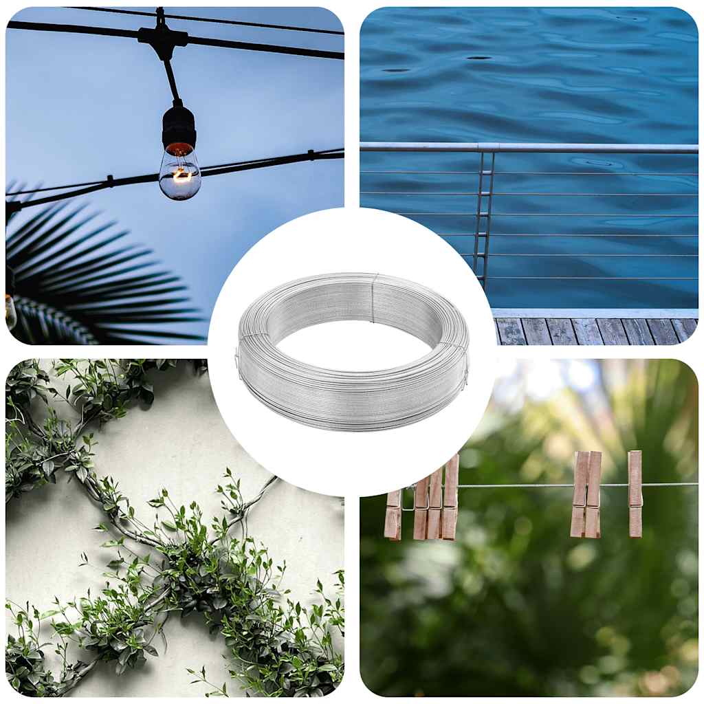 Fence Binding Wire 250 m 2.5 mm Steel