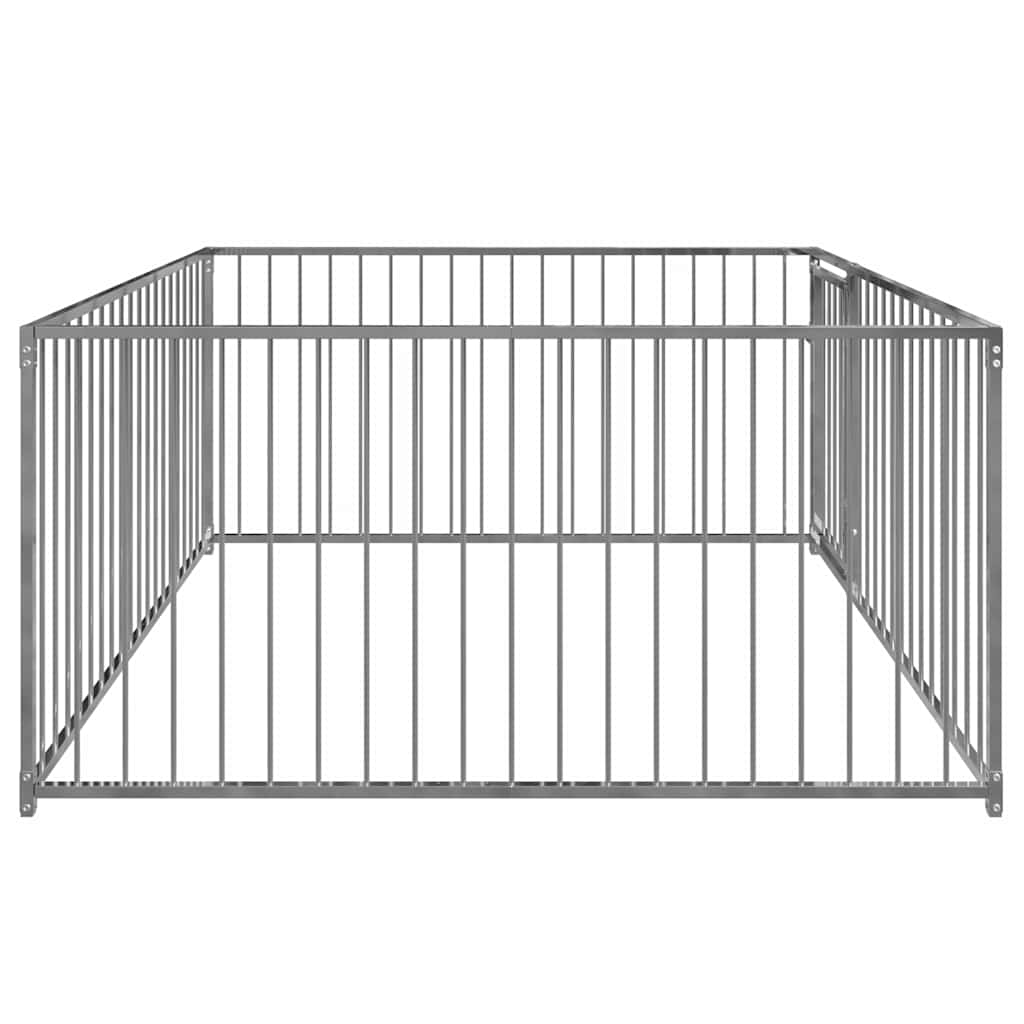 144489 vidaXL Outdoor Dog Kennel 200x200x100 cm