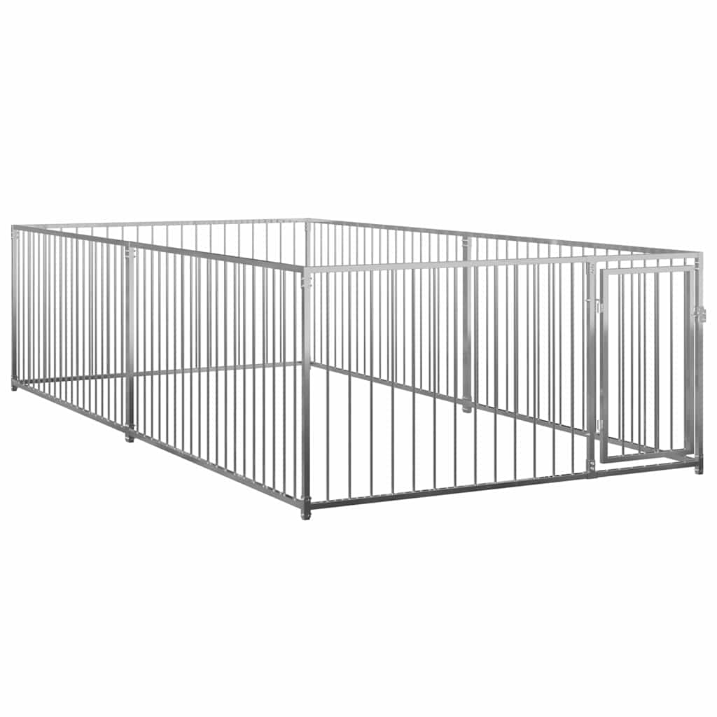 Outdoor Dog Kennel 200x400x100 cm