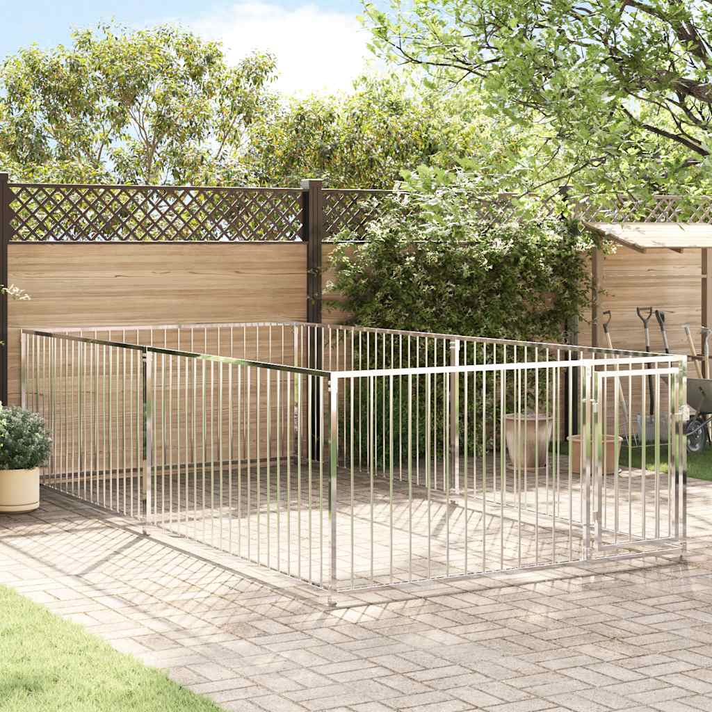 Outdoor Dog Kennel 200x400x100 cm