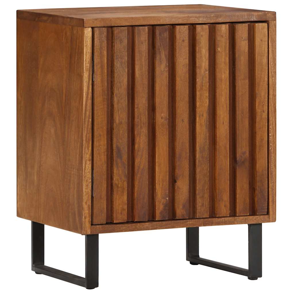 247942 vidaXL Bedside Cabinet 40x30x50 cm Solid Mango Wood