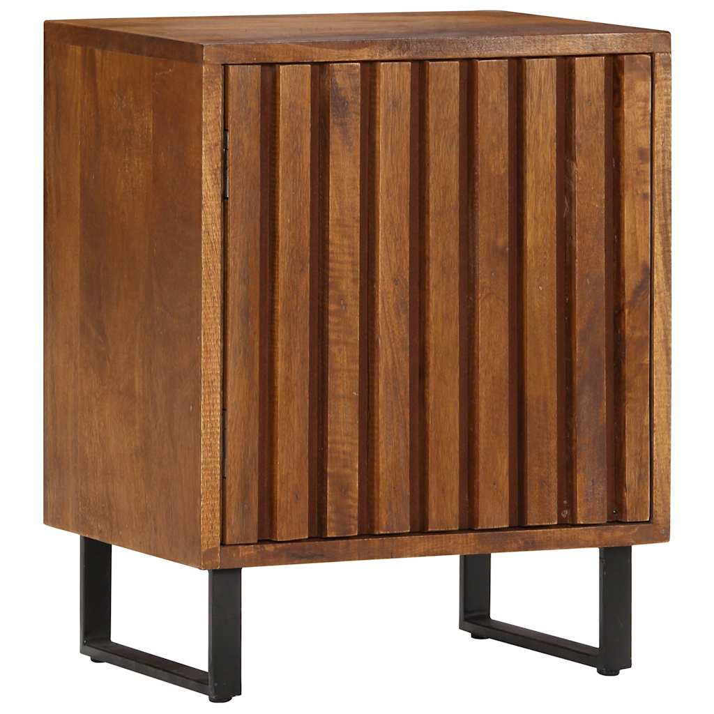 247942 vidaXL Bedside Cabinet 40x30x50 cm Solid Mango Wood