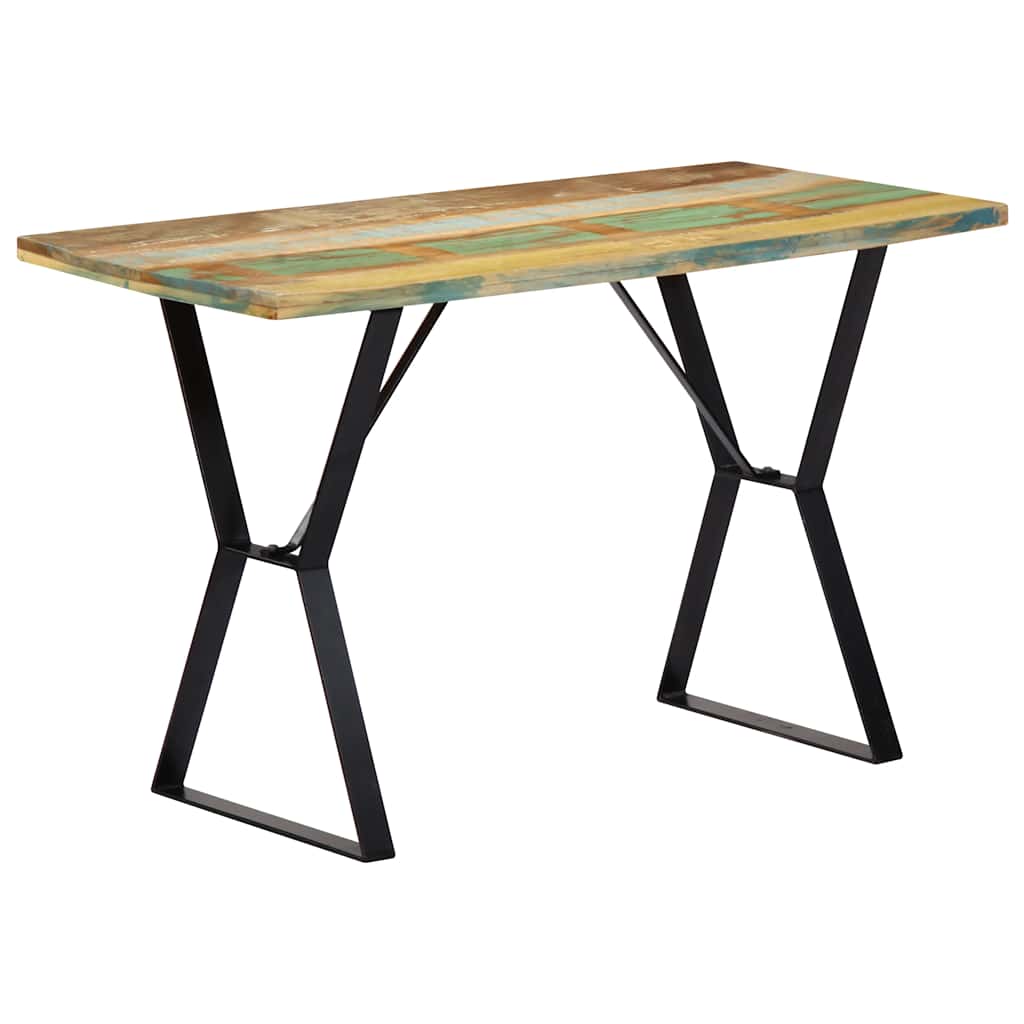 Dining Table 120x60x76 cm Solid Reclaimed Wood