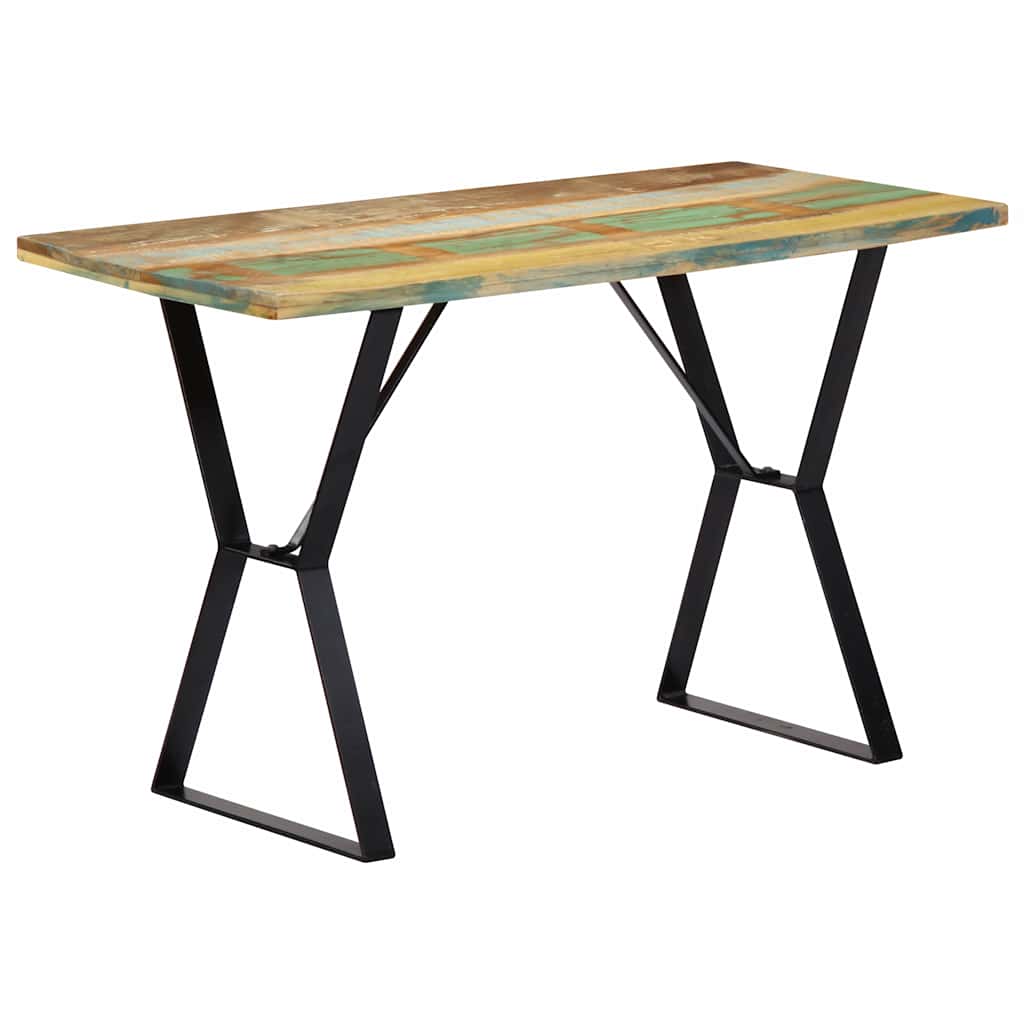 247950 vidaXL Dining Table 120x60x76 cm Solid Reclaimed Wood