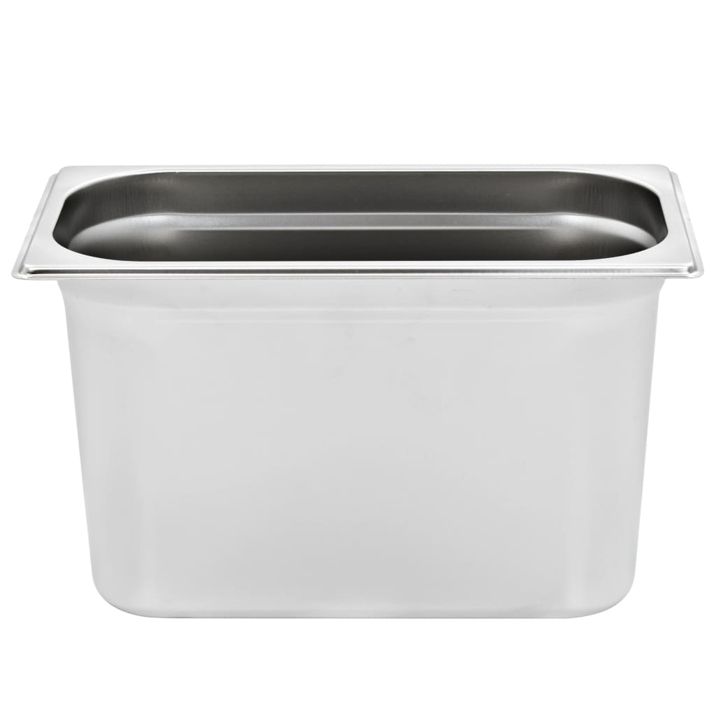 Gastronorm Containers 4 pcs GN 1/3 200 mm Stainless Steel