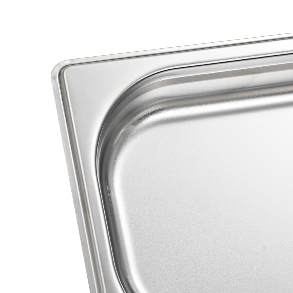 Gastronorm Containers 12 pcs GN 1/4 40 mm Stainless Steel