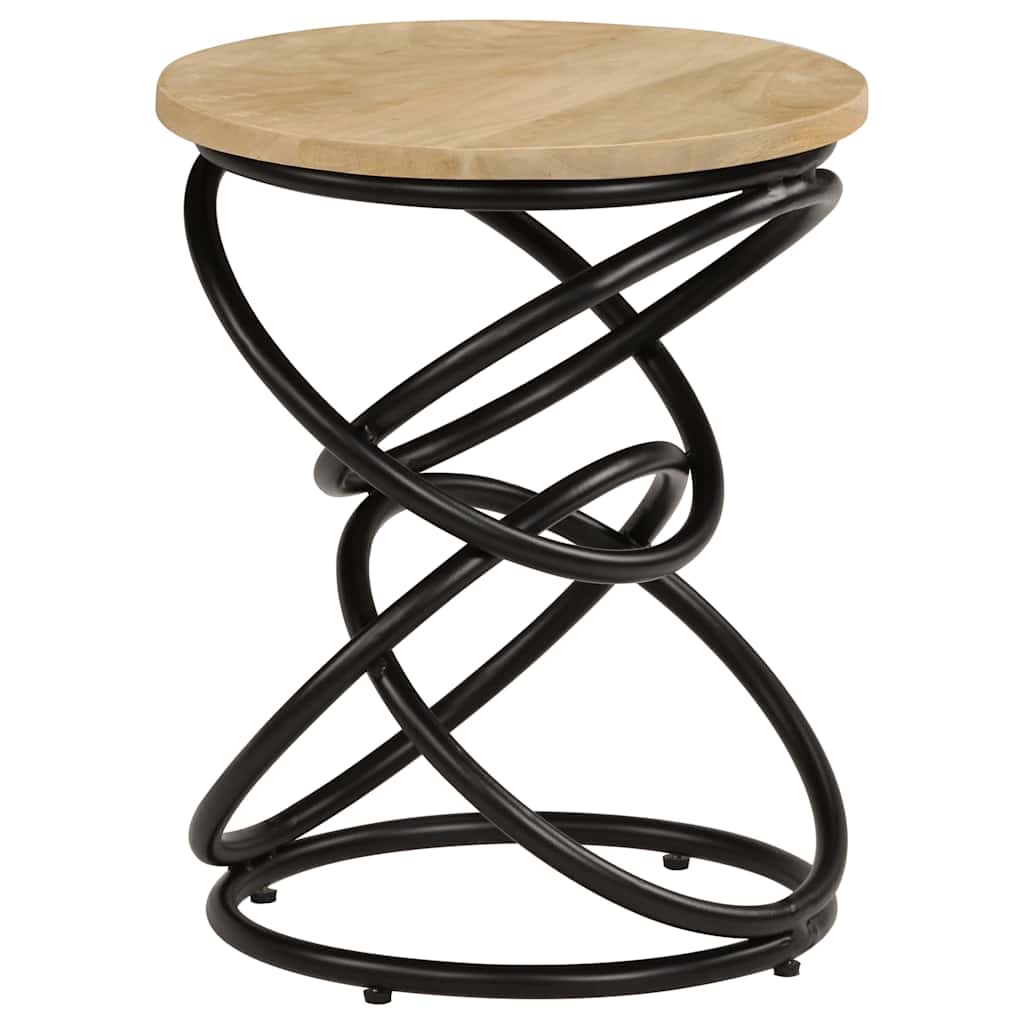 247320 vidaXL End Table Solid Mango Wood 40x50 cm