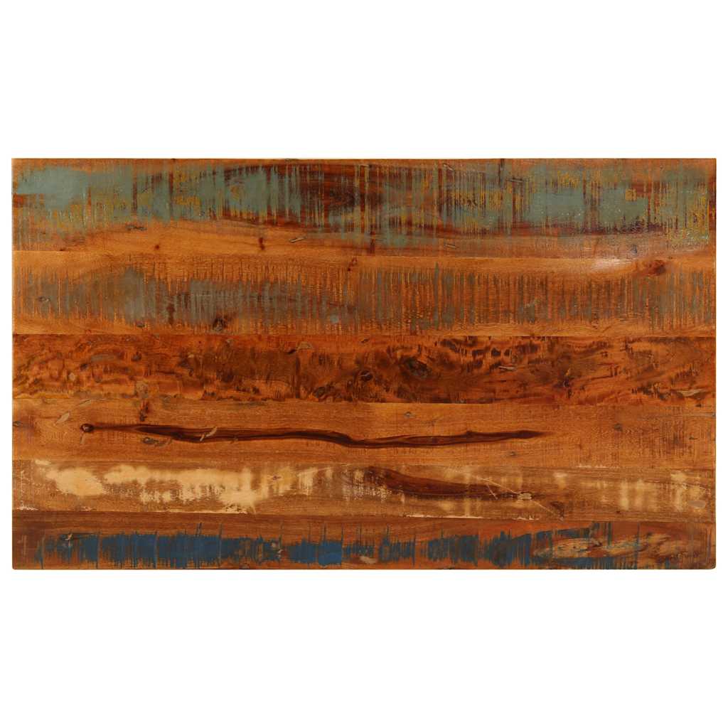 247324 vidaXL Coffee Table with Shelf 100x60x35 cm Solid Reclaimed Wood