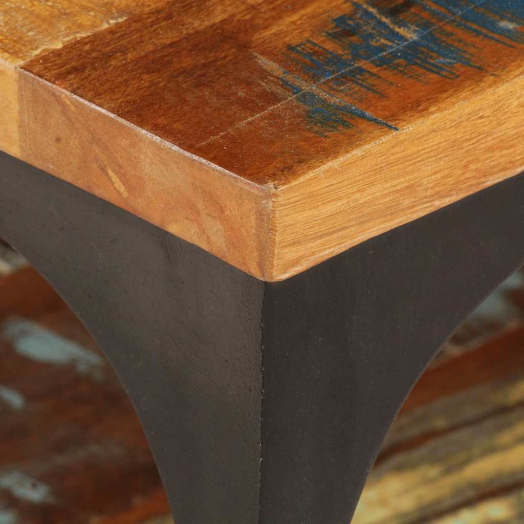 247324 vidaXL Coffee Table with Shelf 100x60x35 cm Solid Reclaimed Wood