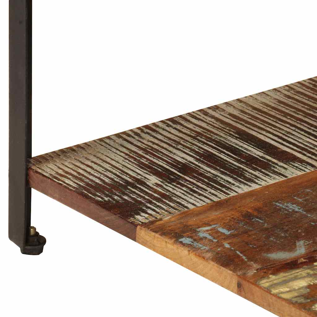 247324 vidaXL Coffee Table with Shelf 100x60x35 cm Solid Reclaimed Wood
